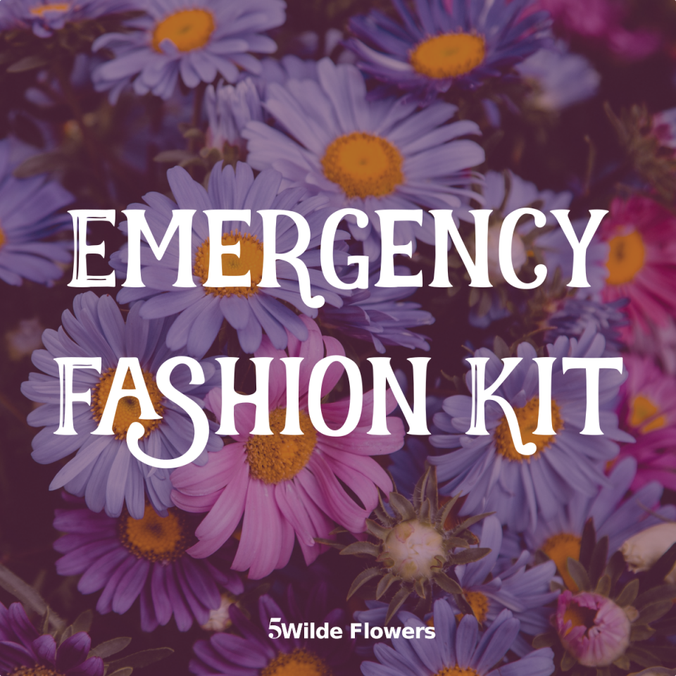 Be Prepared For The Unexpected With An Emergency Fashion Kit